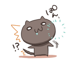 Kuro the cat sticker #527583