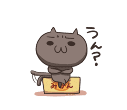 Kuro the cat sticker #527603
