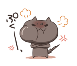 Kuro the cat sticker #527604