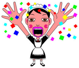 Ms. Yoshiko Series (She is a maid) sticker #528093