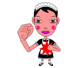 Ms. Yoshiko Series (She is a maid) sticker #528095