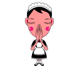 Ms. Yoshiko Series (She is a maid) sticker #528099