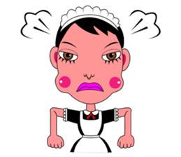 Ms. Yoshiko Series (She is a maid) sticker #528102