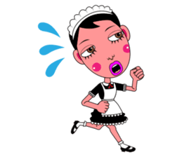 Ms. Yoshiko Series (She is a maid) sticker #528106