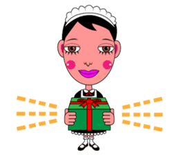 Ms. Yoshiko Series (She is a maid) sticker #528107
