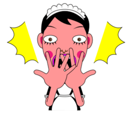 Ms. Yoshiko Series (She is a maid) sticker #528108