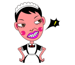 Ms. Yoshiko Series (She is a maid) sticker #528109