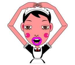 Ms. Yoshiko Series (She is a maid) sticker #528113