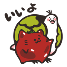 Fresh! Cabbage Bird sticker #528451