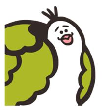 Fresh! Cabbage Bird sticker #528475