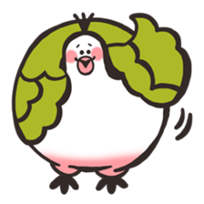 Fresh! Cabbage Bird sticker #528488