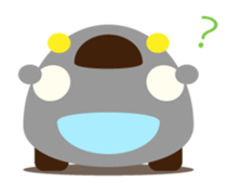 Cute Silver Car sticker #528532