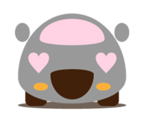 Cute Silver Car sticker #528537