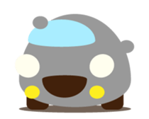 Cute Silver Car sticker #528540