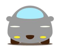 Cute Silver Car sticker #528543