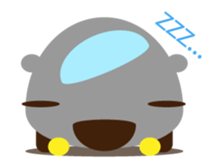 Cute Silver Car sticker #528544