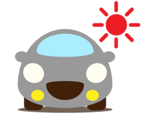 Cute Silver Car sticker #528546