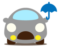 Cute Silver Car sticker #528548