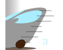 Cute Silver Car sticker #528555