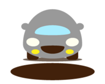 Cute Silver Car sticker #528558