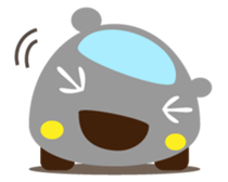 Cute Silver Car sticker #528562