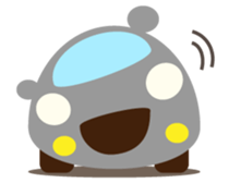 Cute Silver Car sticker #528563