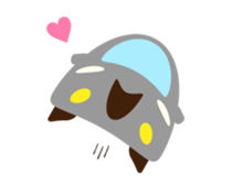 Cute Silver Car sticker #528564