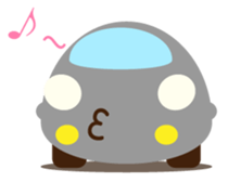 Cute Silver Car sticker #528568