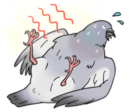 Cute Pigeon sticker #530071