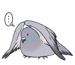 Cute Pigeon sticker #530079