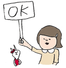 Daily life of office worker Hanako. sticker #530262