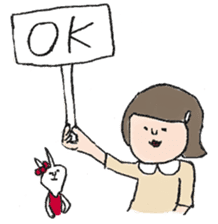 Daily life of office worker Hanako. sticker #530262