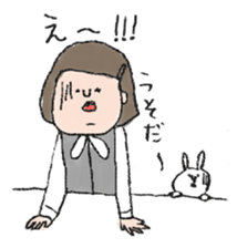 Daily life of office worker Hanako. sticker #530265