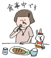 Daily life of office worker Hanako. sticker #530275