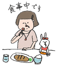 Daily life of office worker Hanako. sticker #530275