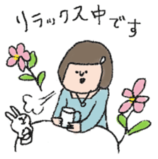 Daily life of office worker Hanako. sticker #530277