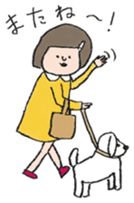 Daily life of office worker Hanako. sticker #530279