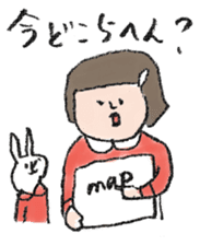 Daily life of office worker Hanako. sticker #530286