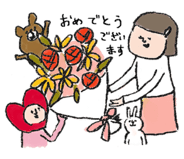 Daily life of office worker Hanako. sticker #530289