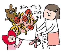 Daily life of office worker Hanako. sticker #530289