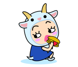 Original Horoscopes: "The Goat-Horned" sticker #530294