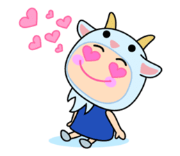 Original Horoscopes: "The Goat-Horned" sticker #530300