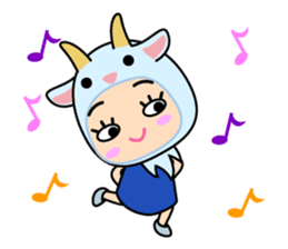 Original Horoscopes: "The Goat-Horned" sticker #530321