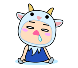 Original Horoscopes: "The Goat-Horned" sticker #530327