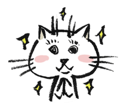 Fude Cat sticker #530375