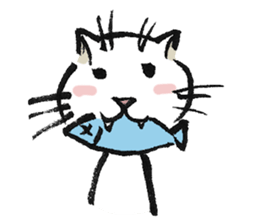 Fude Cat sticker #530383