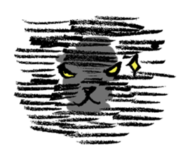 Fude Cat sticker #530387