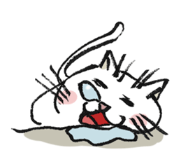 Fude Cat sticker #530389