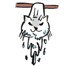 Fude Cat sticker #530398