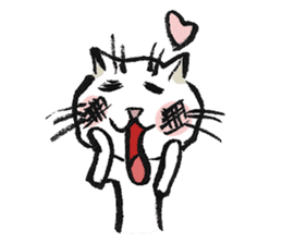 Fude Cat sticker #530403